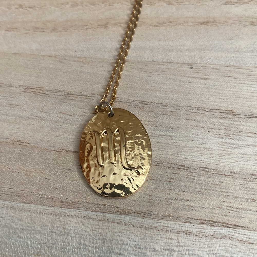 Scorpio pendant necklace